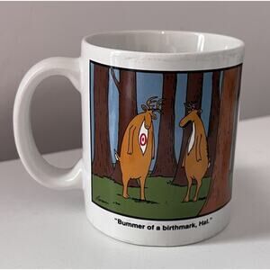 THE FAR SIDE Bummer of birthmark, Hal COFFEE MUG 1986 Gary Larson CLASSIC